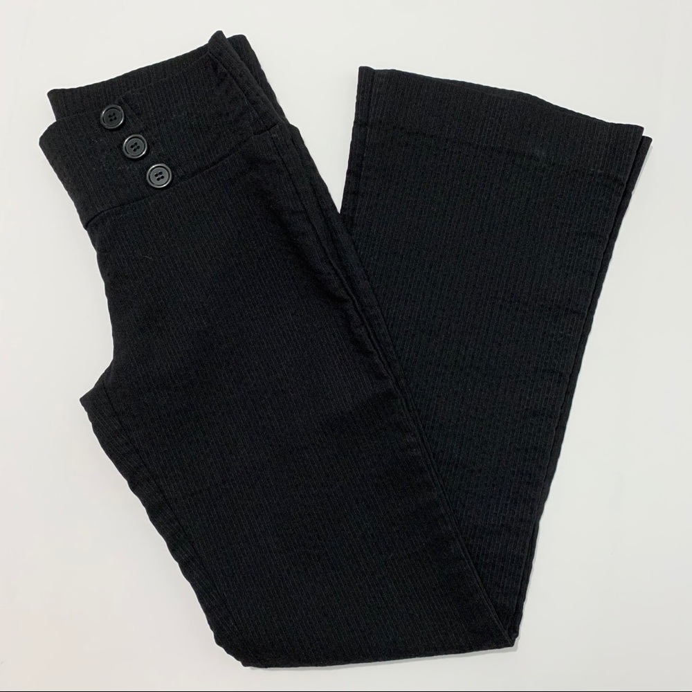 Black 1 Boot Cut Stretch Pants